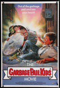 3m095 GARBAGE PAIL KIDS English 1sh '87 Topps trading card characters, cool weird art!