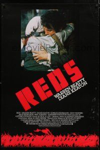 3m100 REDS English 1sh '81 Warren Beatty as John Reed & Diane Keaton in Russia!