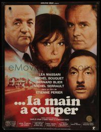 3m660 BLOODY MURDER French 23x30 '75 Etienna Perier's La Main A Couper, Lea Massari!