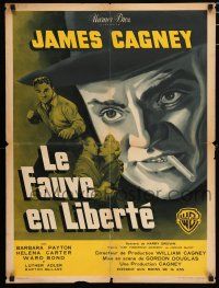 3m679 KISS TOMORROW GOODBYE French 24x31 '50 different artwork of James Cagney!
