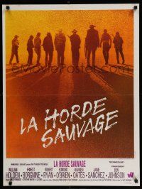 3m712 WILD BUNCH French 23x32 '69 Sam Peckinpah aging cowboy classic, William Holden & gang!
