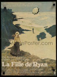 3m744 RYAN'S DAUGHTER French 15x21 '70 David Lean, art of Sarah Miles at beach by Lesser!
