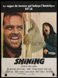 3m746 SHINING French 15x21 '80 Stephen King & Stanley Kubrick masterpiece, crazy Jack Nicholson!