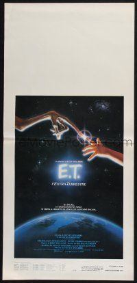 3m504 E.T. THE EXTRA TERRESTRIAL Italian locandina '82 Drew Barrymore, Steven Spielberg, Alvin art!