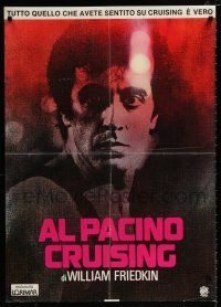 3m455 CRUISING Italian lrg pbusta '80 Friedkin, undercover cop Al Pacino pretends to be gay!