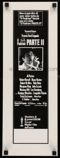 3m043 GODFATHER PART II Italian Swiss '74 Al Pacino in Francis Ford Coppola classic crime sequel!