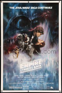 3t009 EMPIRE STRIKES BACK 40x60 '80 Lucas, classic Gone With The Wind style art by Roger Kastel!