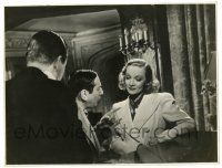 3t297 ANGEL candid 6.25x8 still '37 Ernst Lubitsch makes Marlene Dietrich smile at the wrong time!