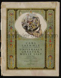 3t245 UNIVERSAL 1926-27 campaign book '26 incredible full-color art for Les Miserables & more!