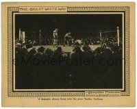 3t344 GREAT WHITE WAY LC '24 a dramatic silence hung over the boxing match in Yankee Stadium!