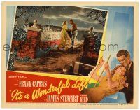 3t327 IT'S A WONDERFUL LIFE LC #8 '46 James Stewart & Donna Reed in flashback, Frank Capra classic