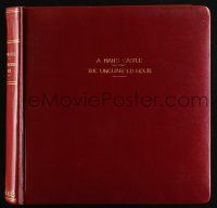 3t289 MAN'S CASTLE/UNGUARDED HOUR 10x10 key book '30s containing 55 stills from both movies!