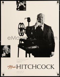 3t086 TRIBUTE TO ALFRED HITCHCOCK 22x28 film exhibition '84 classic images of famous director!