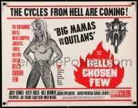3w194 HELL'S CHOSEN FEW 1/2sh '68 motorcycles from Hell are coming, real biker gangs!