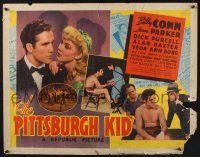 3w300 PITTSBURGH KID 1/2sh '41 boxer Billy Conn, pretty Jean Parker, Dick Purcell!