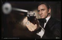 3x528 CASINO ROYALE tv poster '06 Daniel Craig as James Bond with huge gun!