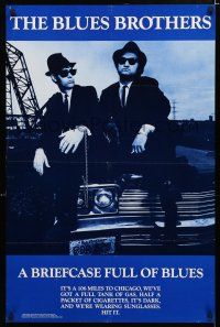 3x580 BLUES BROTHERS 23x35 commercial poster '90 John Belushi & Dan Aykroyd are on mission from God