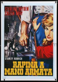 3x628 KILLING 28x40 Italian commercial poster '00s directed by Stanley Kubrick, Sterling Hayden!