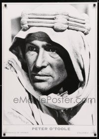 3x632 LAWRENCE OF ARABIA 24x34 English commercial poster '95 David Lean, close up of Peter O'Toole