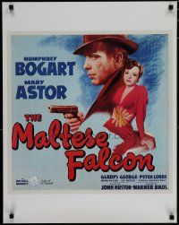 3x637 MALTESE FALCON commercial poster '70s Humphrey Bogart, Mary Astor, directed by John Huston!