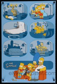 3x661 SIMPSONS 23x34 Canadian commercial poster '02 the family in different intro segments!