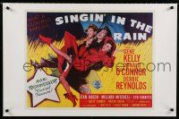 3x662 SINGIN' IN THE RAIN commercial poster '83 art of Gene Kelly, O'Connor & Debbie Reynolds!
