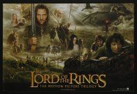 3x310 LORD OF THE RINGS TRILOGY mini poster '00s Peter Jackson, cool images of cast!