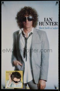 3x398 IAN HUNTER 22x34 music poster '81 image of the singer in a really cool outfit!