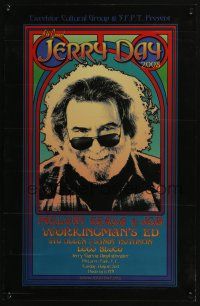 3x400 JERRY DAY 2008 14x22 music poster '08 cool close up smiling image of the great star!