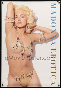 3x405 MADONNA 27x39 music poster '92 great image of sexy singer wearing g-string & pasties!