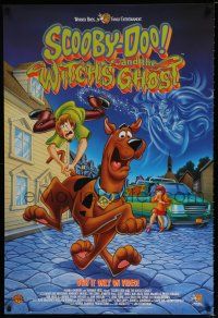 3x794 SCOOBY-DOO & THE WITCH'S GHOST 27x40 video poster '99 wacky art of Shag & Scoob, classic!