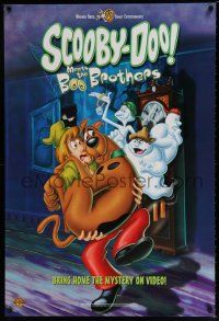 3x795 SCOOBY-DOO MEETS THE BOO BROTHERS 27x40 video posterR00 wacky classic animated cartoon mystery