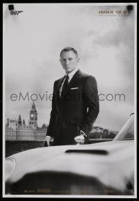 3x352 SKYFALL IMAX limited edition special 14x20 '12 image of Daniel Craig as Bond, newest 007!