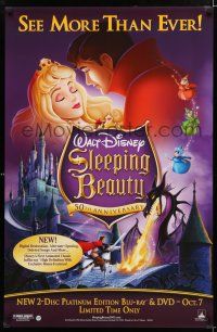 3x801 SLEEPING BEAUTY 26x40 video poster R09 Walt Disney cartoon fairy tale fantasy classic!