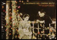 3x456 LE GIORNATE DEL CINEMA MUTO Italian film festival poster '05 image from early Japanese film!