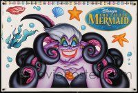 3x513 LITTLE MERMAID 3 27x40 static cling posters '89 great image of Ariel & cast, Disney!