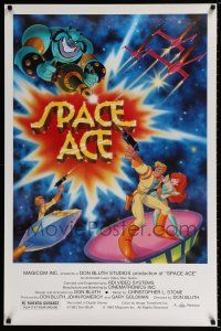 3x193 SPACE ACE 27x41 special '83 Don Bluth animated arcade video game, on laserdisc!
