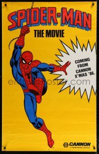 3x194 SPIDER-MAN 30x47 special '85 cool art of the cartoon webslinger!