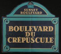 3x363 SUNSET BOULEVARD 18x20 French special poster '50 Billy Wilder film noir classic!