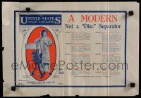 3x508 UNITED STATES CREAM SEPARATOR 11x16 advertising poster '20s modern!