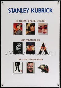 3x807 STANLEY KUBRICK COLLECTION 27x40 video poster '99 Paths of Glory, Dr. Strangelove, 2001!
