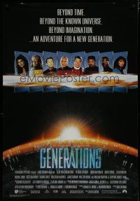 3x845 STAR TREK: GENERATIONS REPRODUCTION int'l 1sh '90s Patrick Stewart, William Shatner, sci-fi!