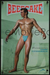 3x237 BEEFCAKE set of 4 11x17 specials '98 bio of Bob Mizer, founder of the Athletic Model Guild!