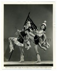 3y080 ANNE NAGEL/PEGGY MORAN 8x10 still '40 as high strutting cheerleaders for the 4th of July!