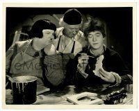 3y091 BABES IN TOYLAND 8x10.25 still '34 Oliver Hardy watches Stan Laurel paint wooden rabbit!