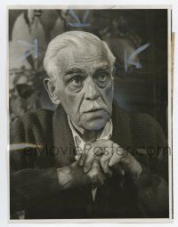 3y153 BORIS KARLOFF TV 7x9 still '68 his guest starring appearance in The Name of the Game!
