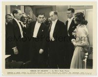 3y159 BREAK OF HEARTS 8x10.25 still '35 Charles Boyer in tuxedo glares at Katharine Hepburn!