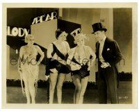 3y165 BROADWAY MELODY 8x10.25 still '29 great image of sexy showgirls in wild outfits on set!