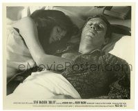 3y170 BULLITT 8.25x10 still '68 c/u of Steve McQueen & sexy Jacqueline Bisset laying in bed!