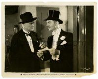 3y181 CANARY MURDER CASE 8x10 still '29 William Powell as Philo Vance in top hat holding note!